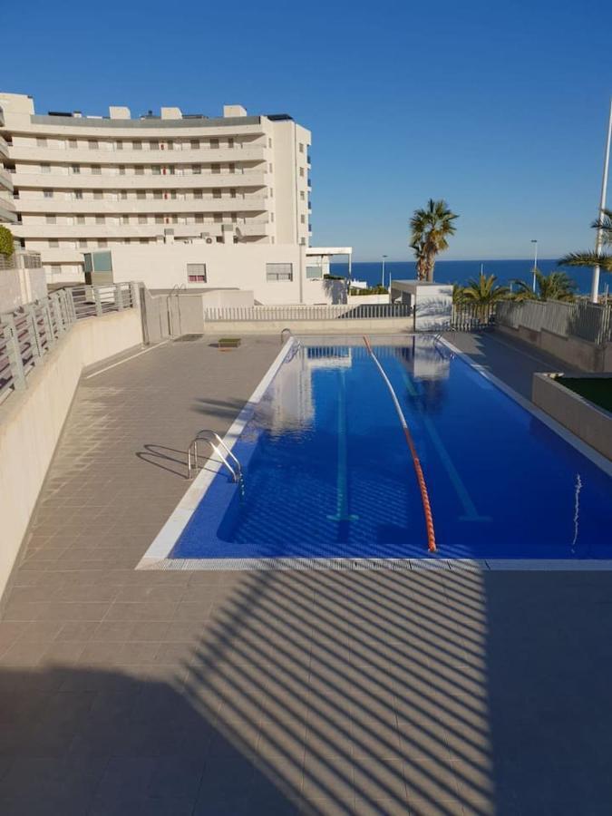 5 Apto Frente Al Mar Excelentes Vistas Piscina Apartment Arenales del Sol Exterior foto