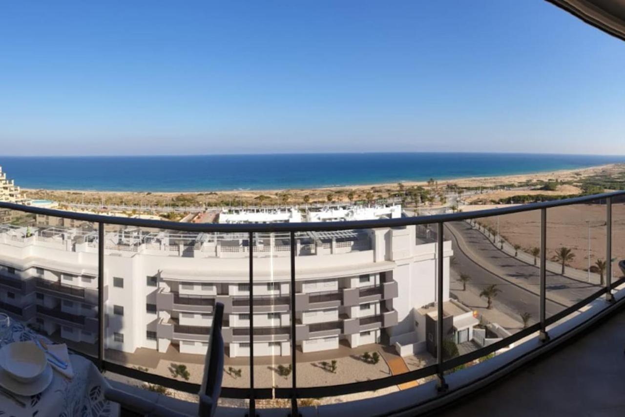 5 Apto Frente Al Mar Excelentes Vistas Piscina Apartment Arenales del Sol Exterior foto